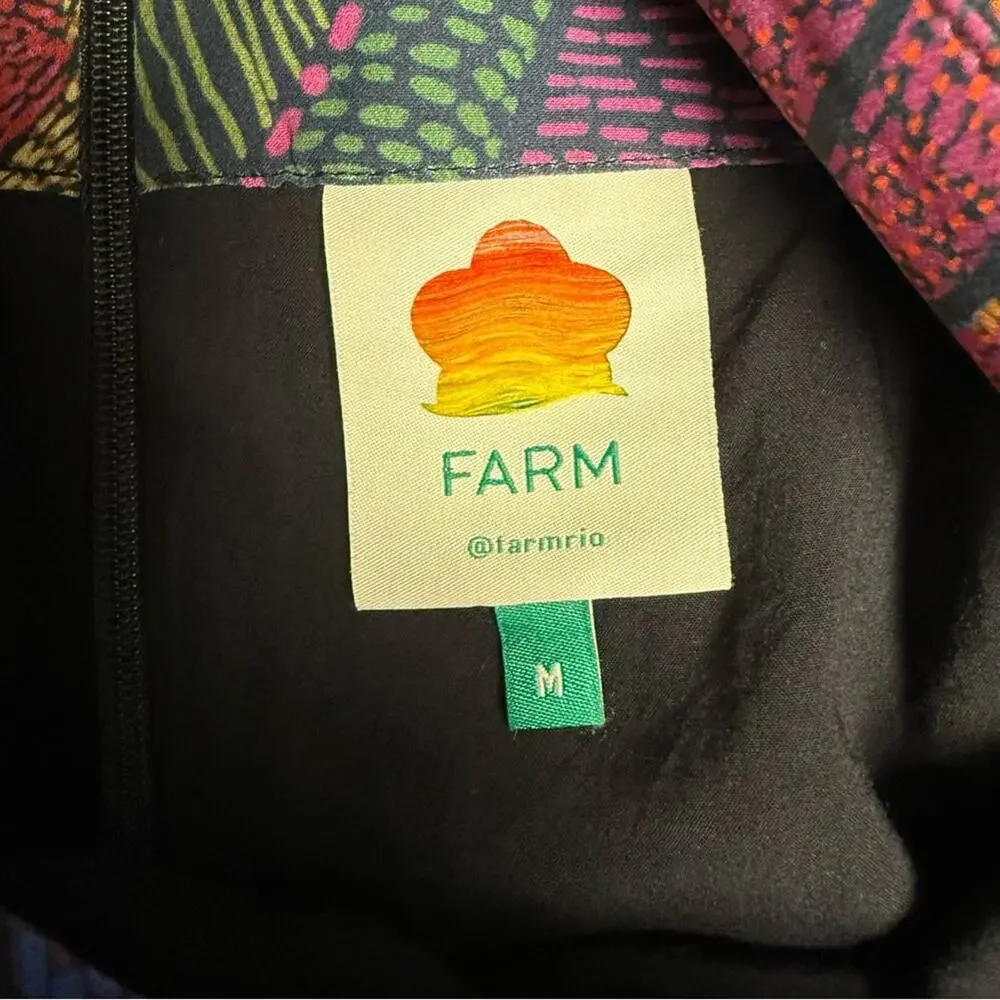 Farm Rio Dotted Macaw Pleated Pants